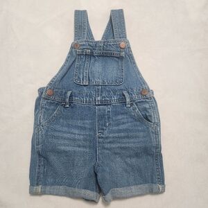 Old Navy Denim Blue Jean Shorts Overalls